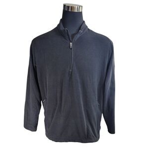 Adidas 1/4 Zip Jacket XXL Climawarm Black Mock Neck Cleveland County Club Fleece